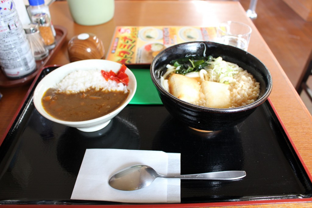 ちからうどん＆ミニカレー丼