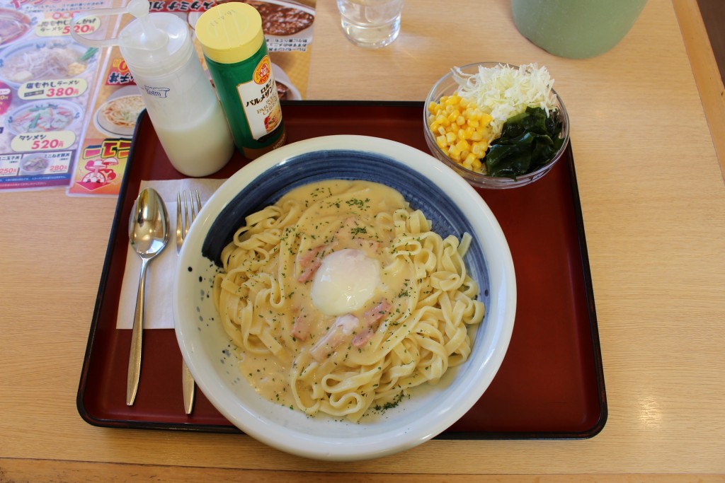 今日は山田でパスタ