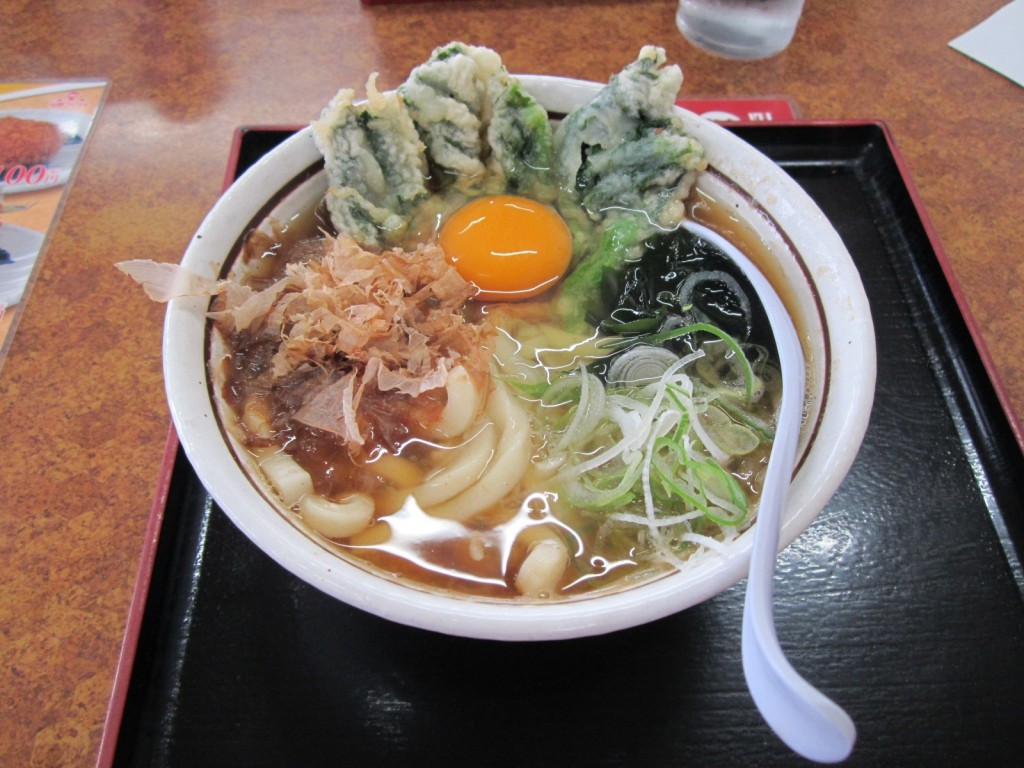 菜の花天の節とろうどん